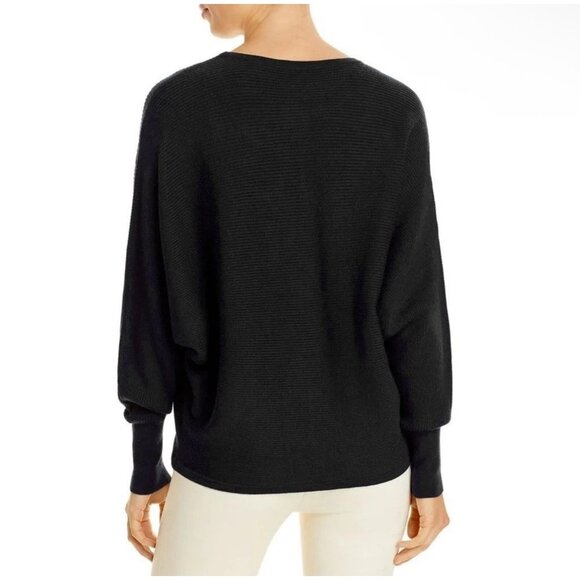 T Tahari Navy Blue Dolman Sleeve Cozycore Casual Lightweight Classic Sweater S - Picture 8 of 15